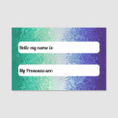 Trippy Rippy Funky Boho MLM Mannen Loving Mannen P Naamplaatje (Voorkant)