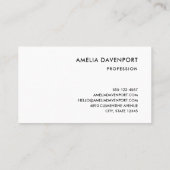 Trippy Roze en Oranje Swirly Design Visitekaartje (Achterkant)