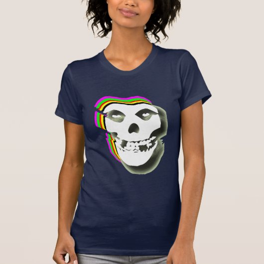 Trippy Skull. T-shirt (Voorkant)