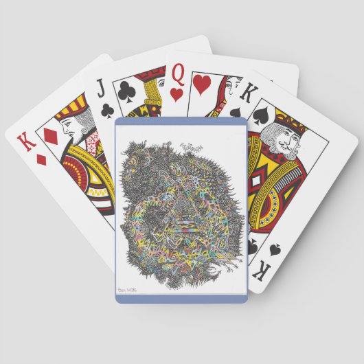Trippy speelkaarten! pokerkaarten (Achterkant)