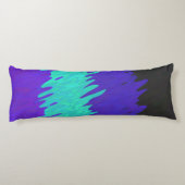 Trippy Squigggly Abstract Alexigender Pride Flag Lichaamskussen (Achterkant)