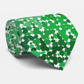 Trippy Squigggly Abstracte Grayromantic Pride Flag Stropdas (Opgerold)