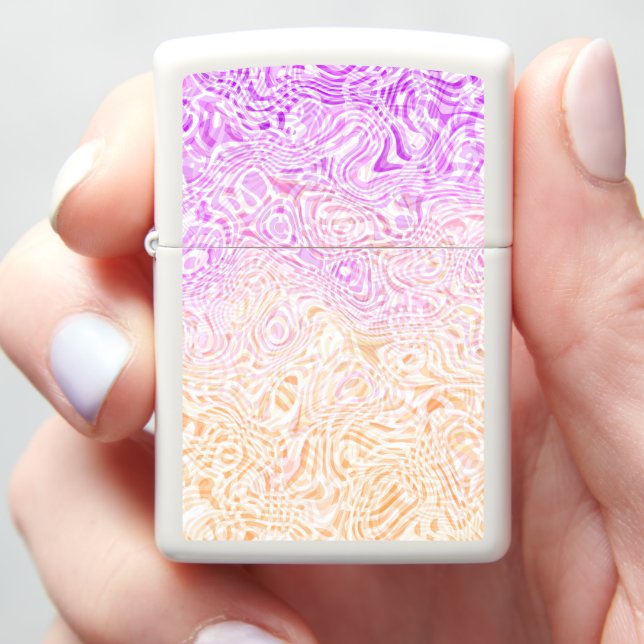 Trippy Squiggly Boho Abstract Trixic Pride Vlag (In Hand)