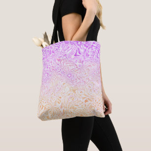 Trippy Squiggly Boho Abstract Trixic Pride Vlag Draagtas