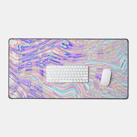 Trippy Super coloré Blobs Digital Abstrait Art (Clavier et souris)