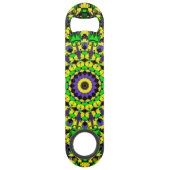 Trippy Super rétro Hippie coloré Mandala Art (Dos)