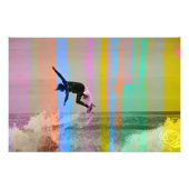 Trippy surf 1 foto afdruk (Voorkant)