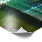 Trippy surf 2 foto afdruk (Hoek)