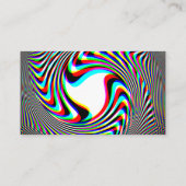 Trippy Swirl Emblem Visitekaartje (Achterkant)