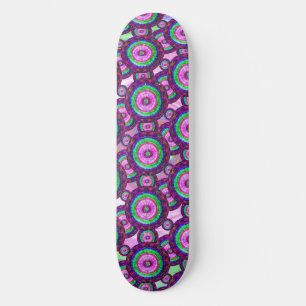 Trippy Tie-Dye Kunst Skateboard