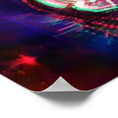 tRIPPY tIGER-Poster Poster (Hoek)