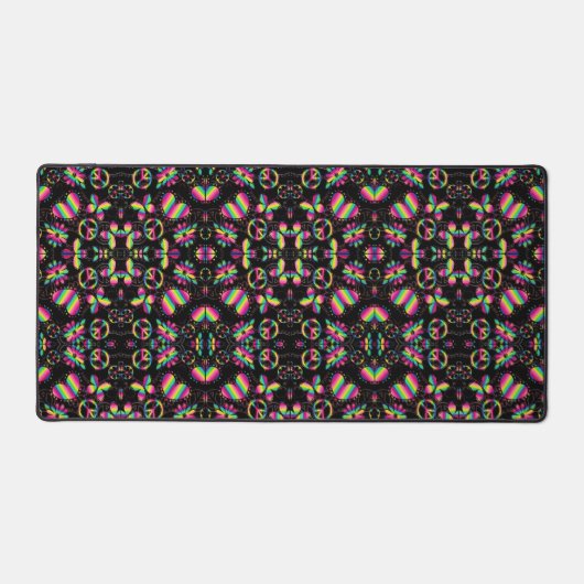 Trippy times Desk Mat (Recto)