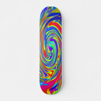 Trippy Tye Dye Mini Schaats Board Skateboard