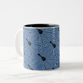 Trippy Ukulele Mug Blue (Devant gauche)