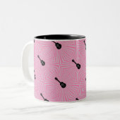 Trippy Ukulele Mug Pink (Devant gauche)