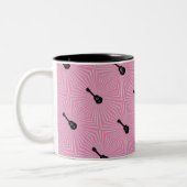 Trippy Ukulele Mug Pink (Gauche)