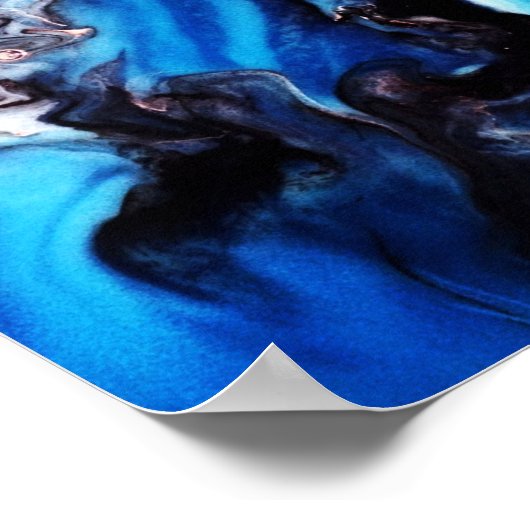 Trippy verf poster (Hoek)