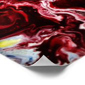 Trippy verf poster (Hoek)