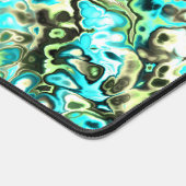 Trippy Vibrant Boho Super Hippie Marbre fractal (Coin)