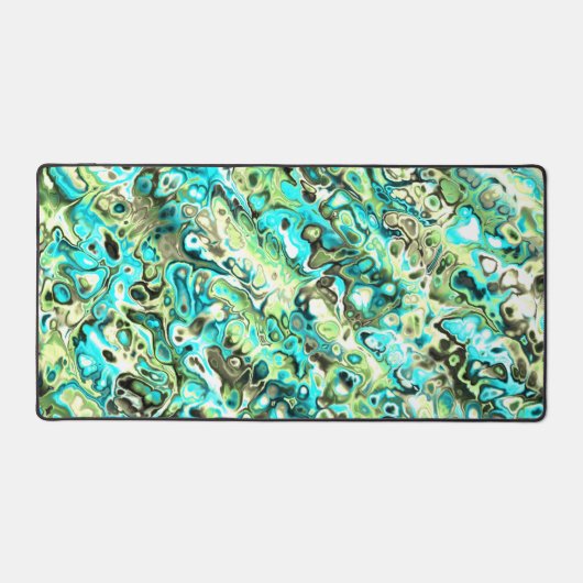 Trippy Vibrant Boho Super Hippie Marbre fractal (Recto)