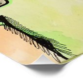 Trippy Whimsical Surreal Poster | Growth (Coin)