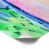 Trippy Whimsical Surreal Poster | Reach (Coin)