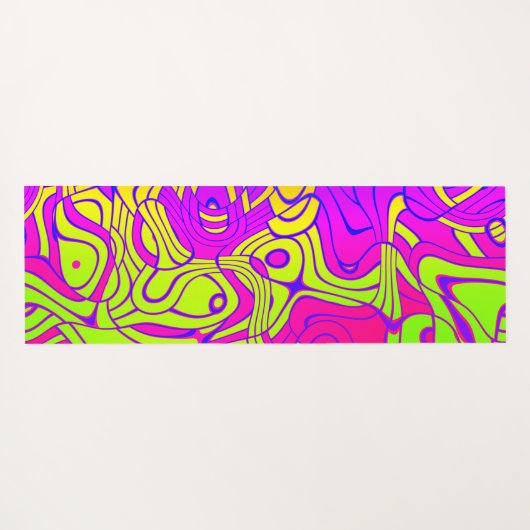 Trippy Yogamat (Achterkant (horizontaal))