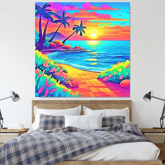 Triptych Canvas Afdruk (Insitu (Slaapkamer))