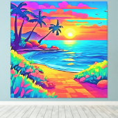 Triptych Canvas Afdruk (Insitu (Houten vloer))