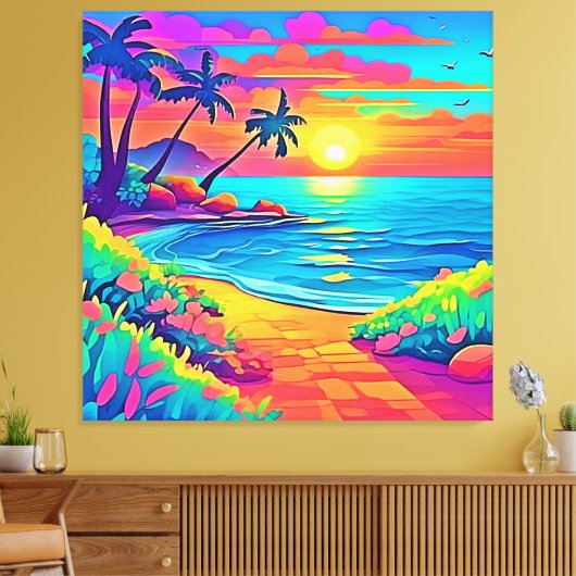 Triptych Canvas Afdruk (Insitu (Woonkamer))