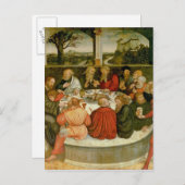 Triptych, linkerpaneel, Philipp Melanchthon Briefkaart (Voorkant / Achterkant)