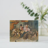 Triptych van de Temptation of St. Anthony Briefkaart (Staand voorkant)