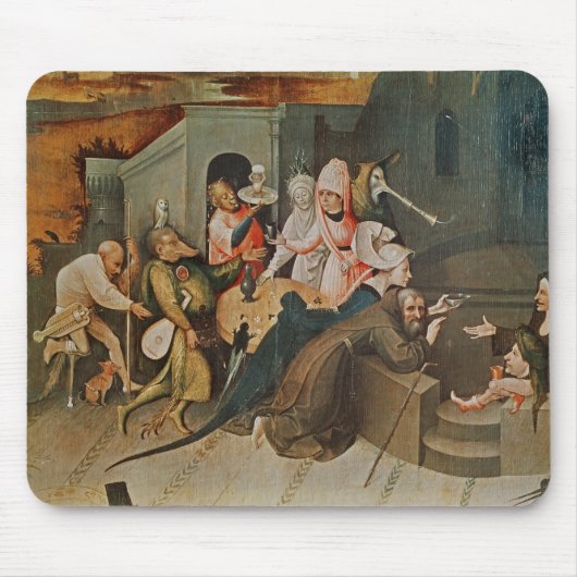 Triptych van de Temptation of St. Anthony Muismat (Voorkant)