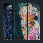 Triptyque Gustav Klimt - Mort et vie<br><div class="desc">Décès et vie - Gustav Klimt,  Huile sur toile,  1910-1915</div>