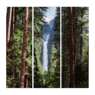 Triptyque Les cascades   Parc national de Yosemite, CA