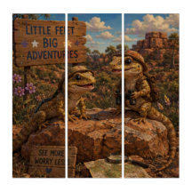 Petits Pieds Grandes Aventures Explorateurs Lézard