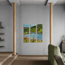 Vue de l'île de Skye Valley