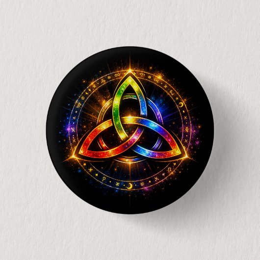 Triquetra_C Ronde Button 3,2 Cm (Voorkant)