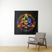 Triquetra_C Wandkleed (In situ)