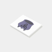 Triquetra Drie-eenheid Ketel Post-it® Notes (Schuin)