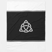 Triquetra Fleece Deken (Voorkant)