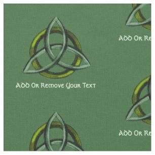 Triquetra (groen) stof