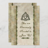 Triquetra Natural Kaart (Voorkant / Achterkant)