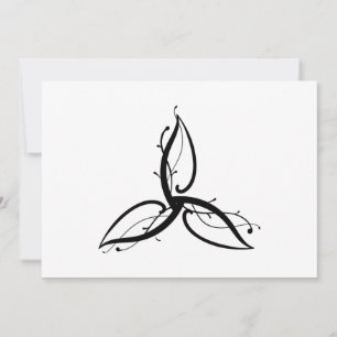 Triquetra Odin Norse Wicca Symbol Kaart