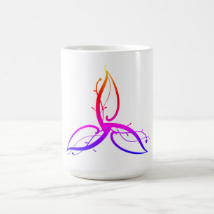 Triquetra Odin Norse Wicca Symbol Sticker Koffiemok
