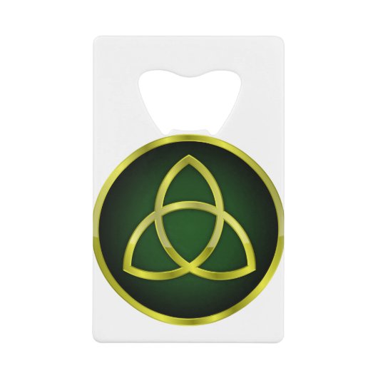 triquetra or et vert (Devant)