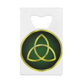 triquetra or et vert (Dos)