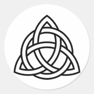 Triquetra Ronde Sticker