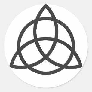 Triquetra Ronde Sticker