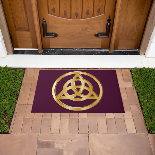 Triquetra symbool deurmat (Buiten)